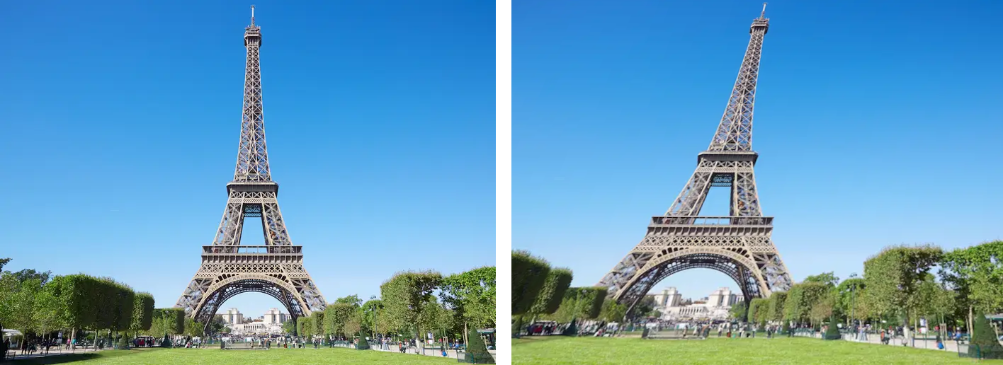 Eiffel Tower Perspectives